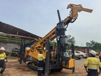 Sitio de perforación exploratoria RC en Ghana