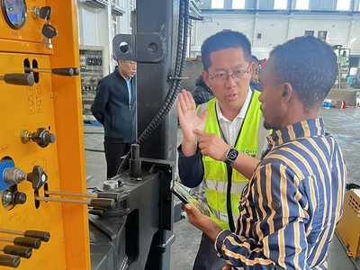 Capacitación en Equipos de Perforación RC para la Empresa Ningxia Tianyuan Manganese